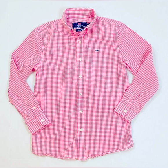 Vineyard Vines Other - Boys Size 12-14 Medium Vineyard Vines long Sleeve Button Down Whale Shirt